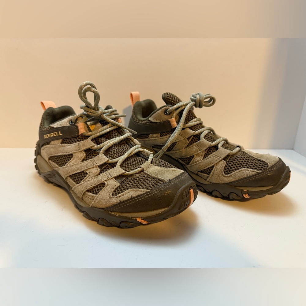 Merrell Women's Alverstone Hiking Trail Shoes J033034 Aluminum Size 7M